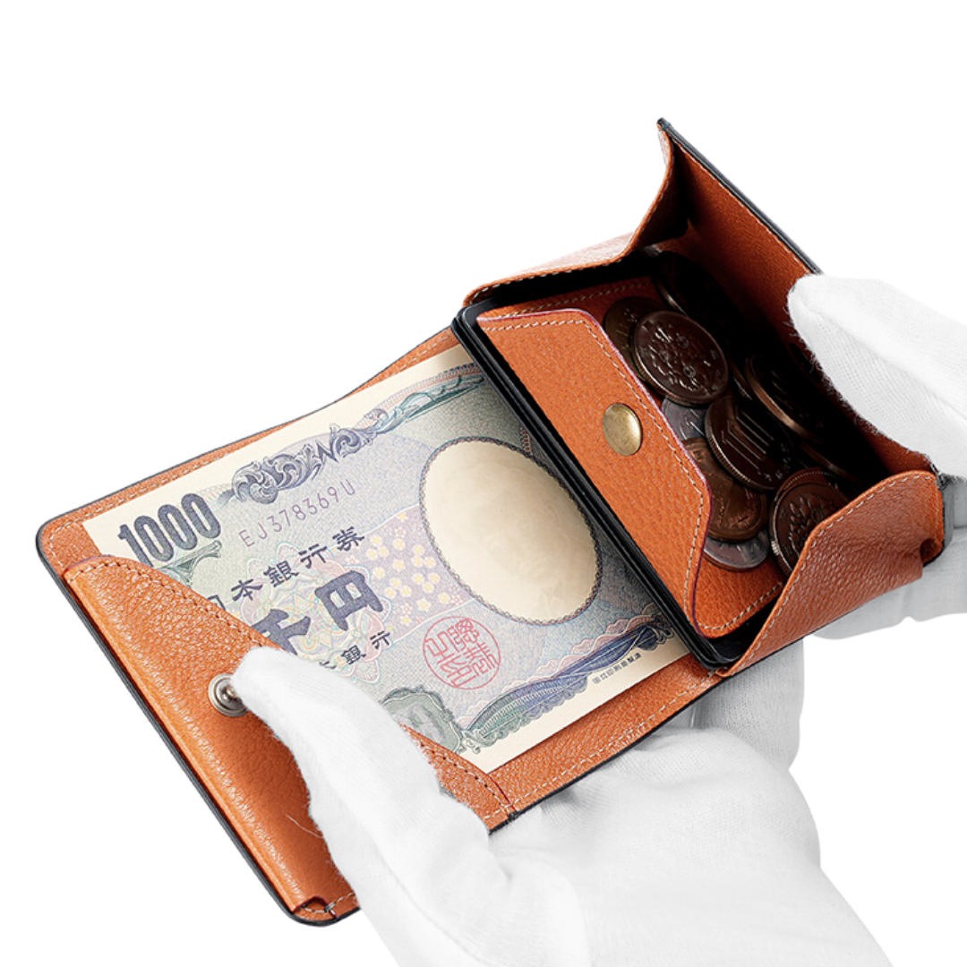 亮面皮-口袋 小皮夾