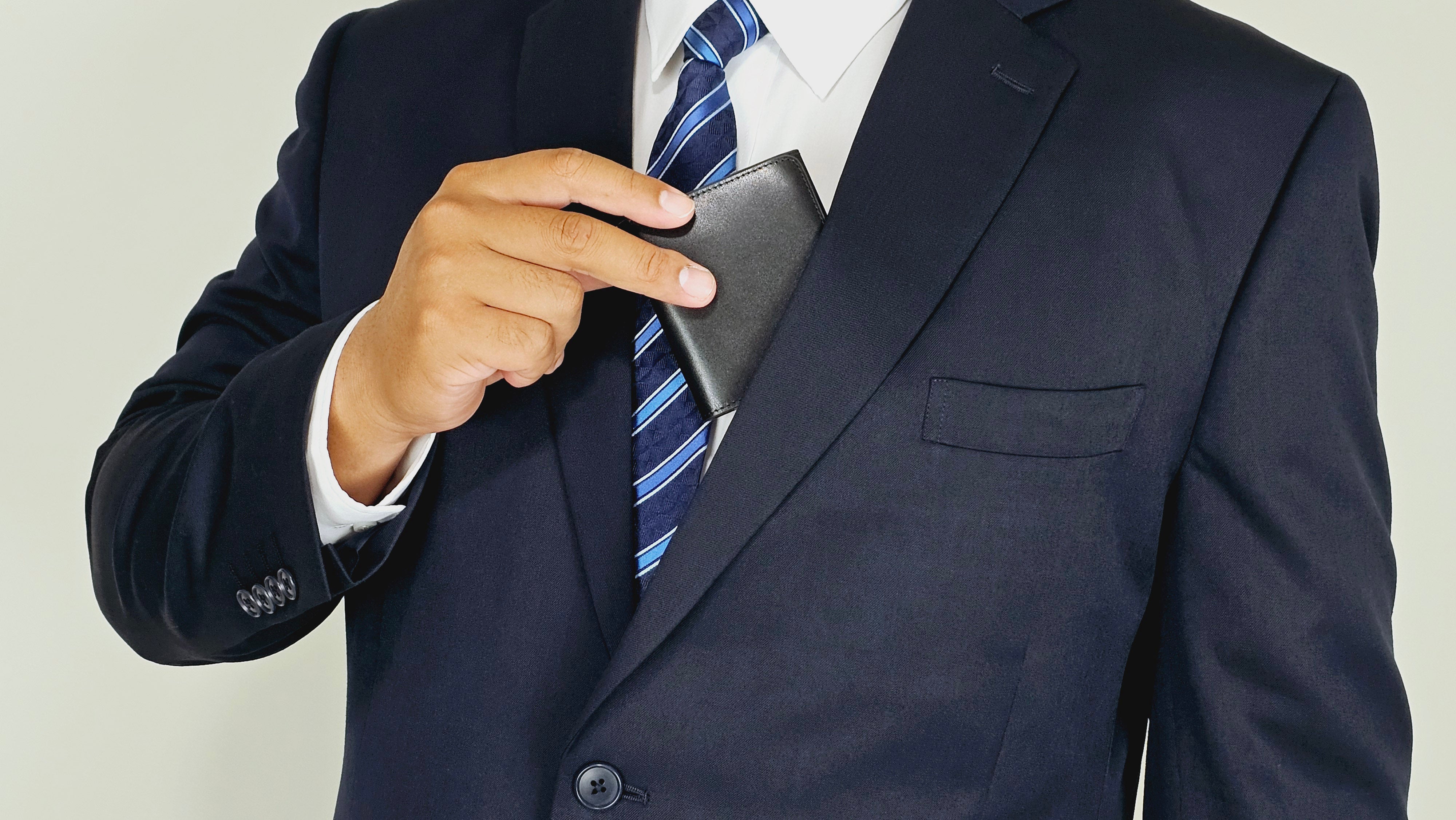 亮面皮-口袋 小皮夾