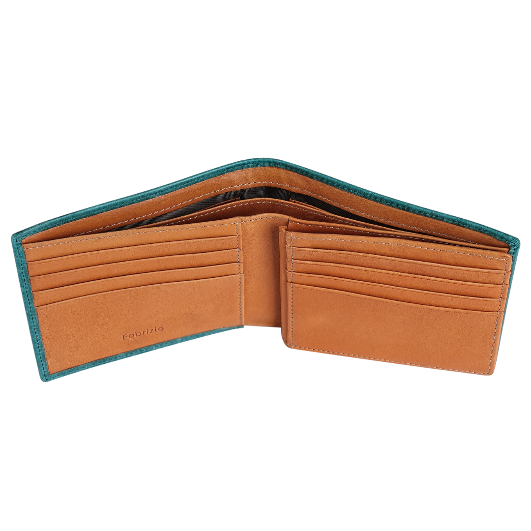 多卡位短夾 磨砂 F209