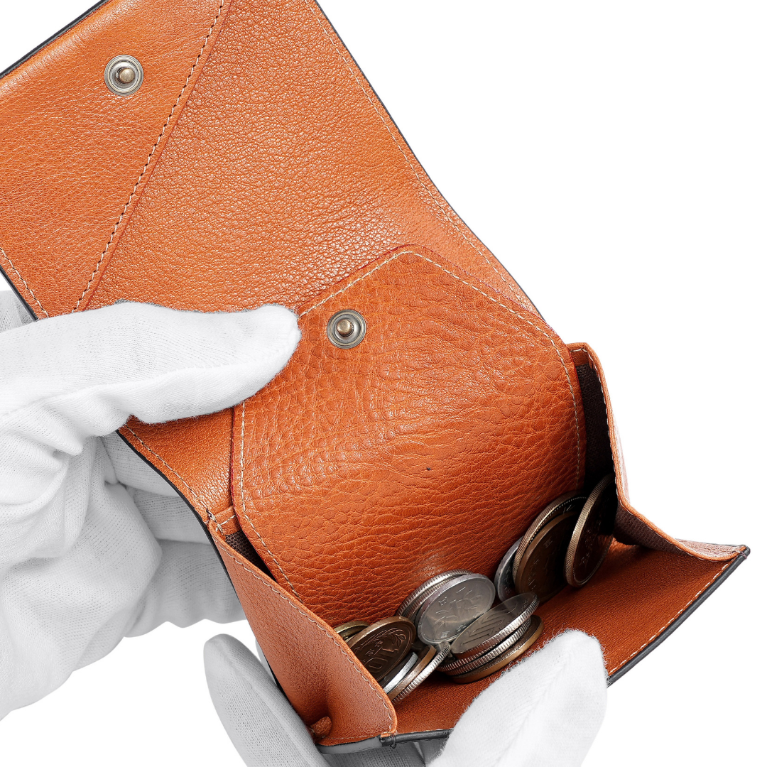 亮面皮-口袋 小皮夾