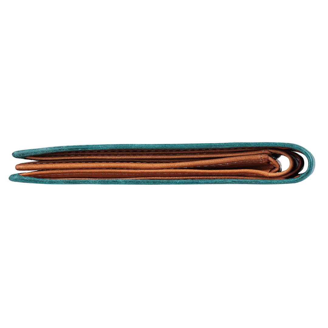 多卡位短夾 磨砂 F209