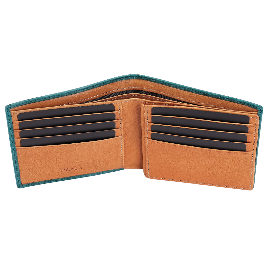 多卡位短夾 磨砂 F209