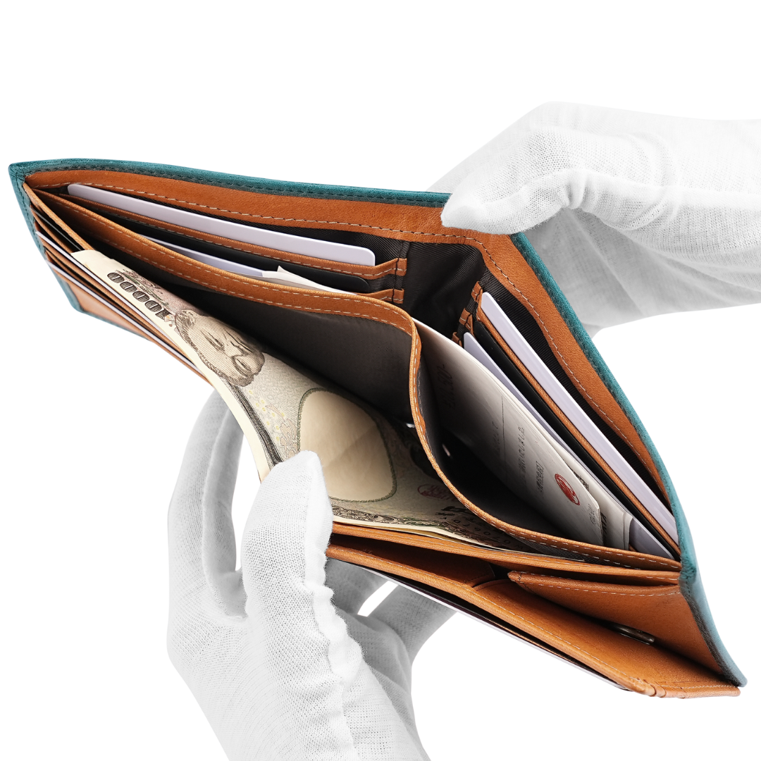 多卡位短夾 磨砂 F209