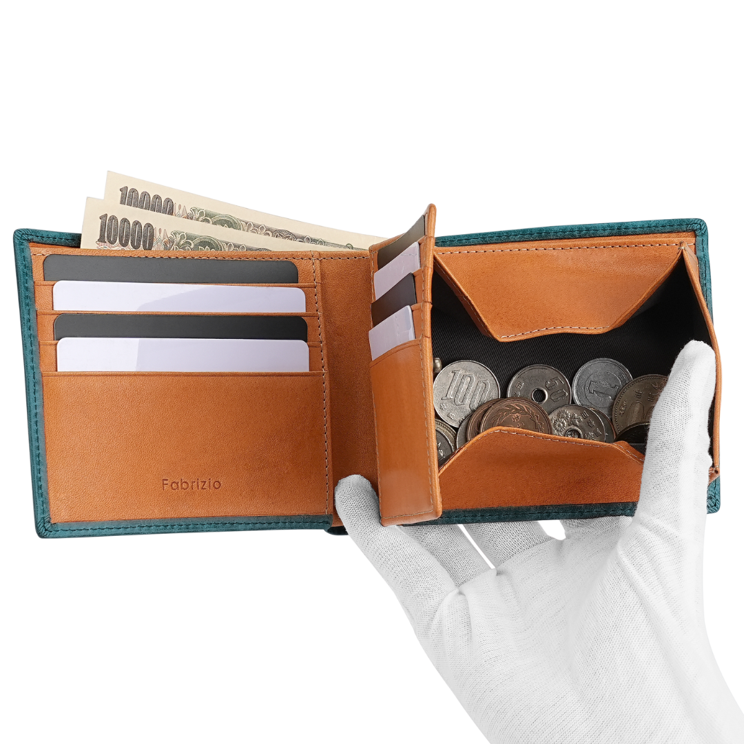 多卡位短夾 磨砂 F209