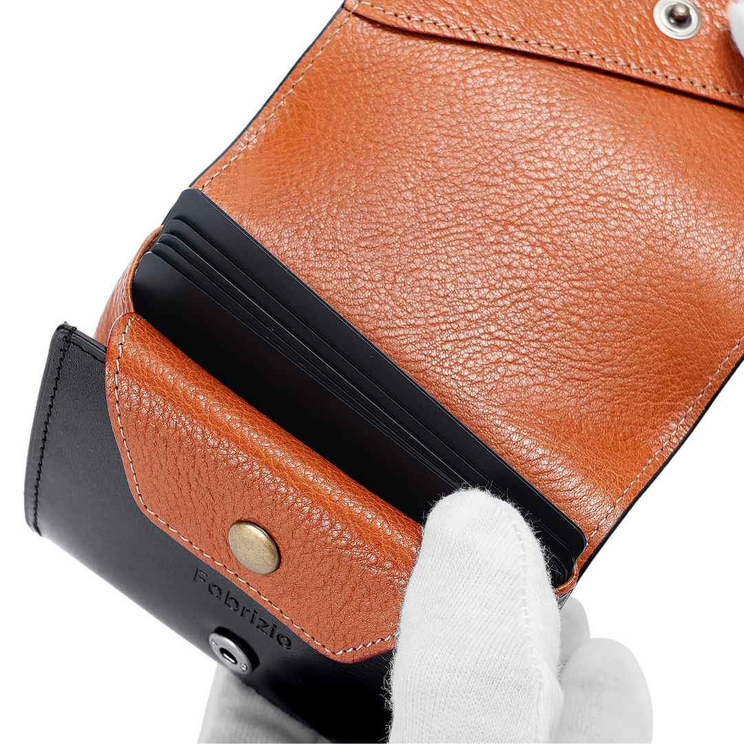 亮面皮-口袋 小皮夾