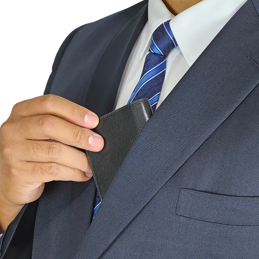 荔枝紋-口袋 小皮夾