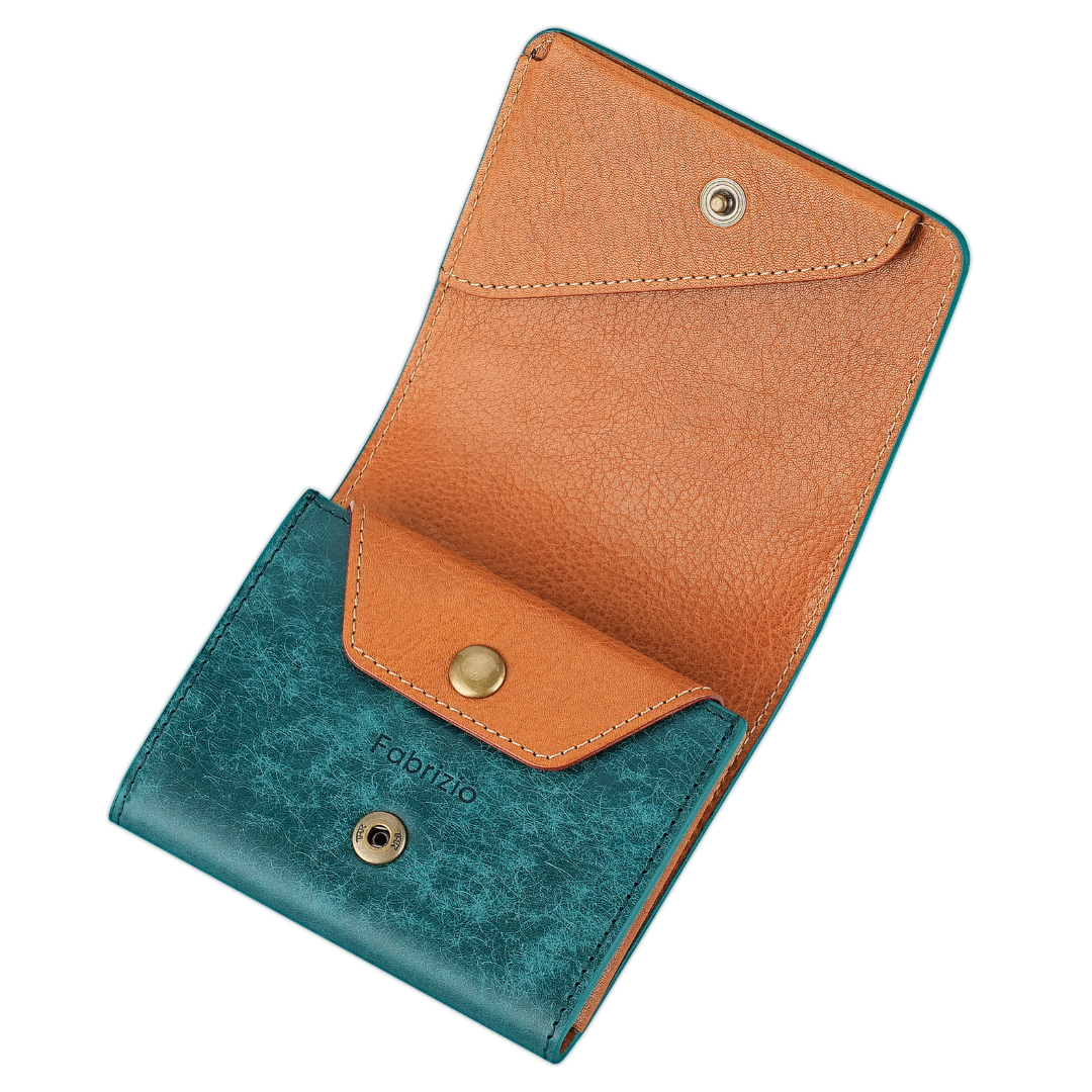 磨砂紋-口袋 小皮夾