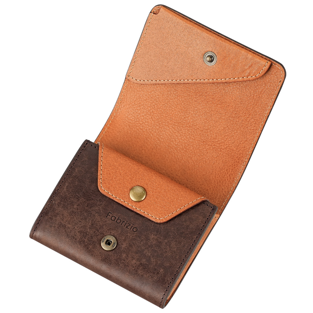 磨砂紋-口袋 小皮夾