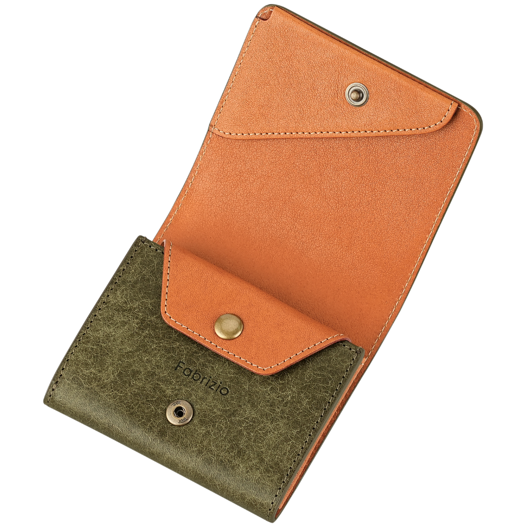 磨砂紋-口袋 小皮夾