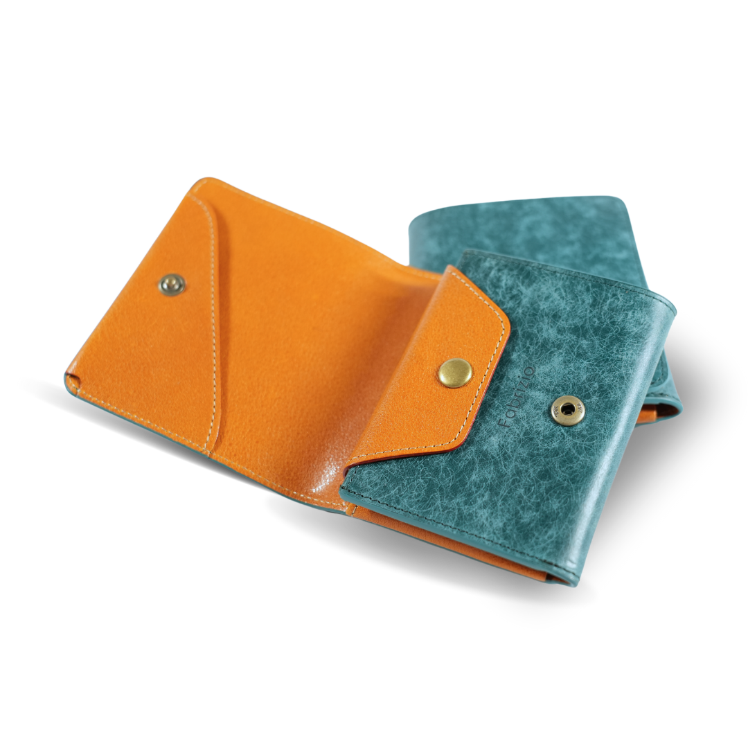 磨砂紋-口袋 小皮夾