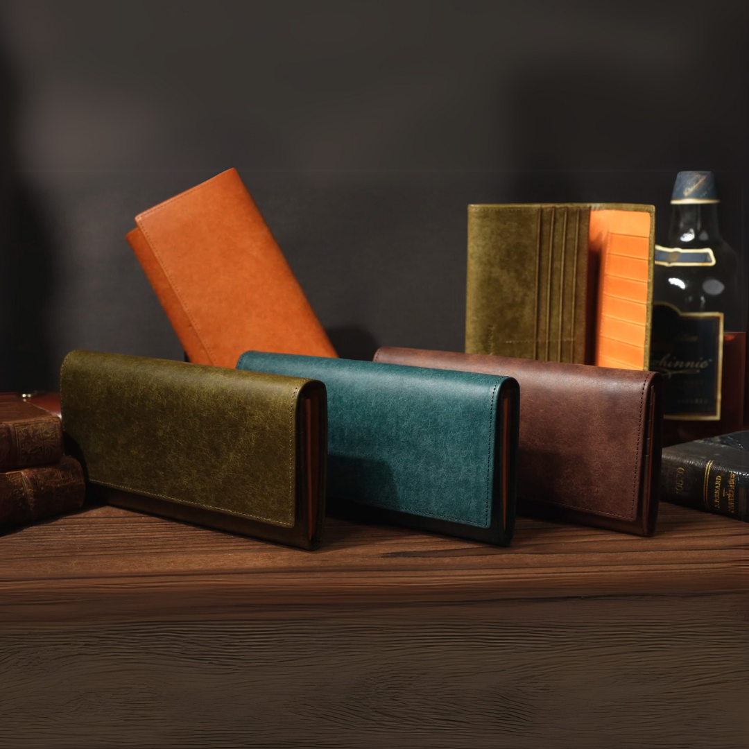 大容量長夾 磨砂 T106